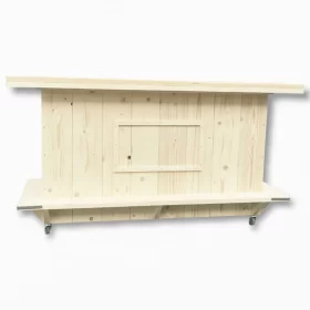 Modern Ahşap Doku Masa Modeli